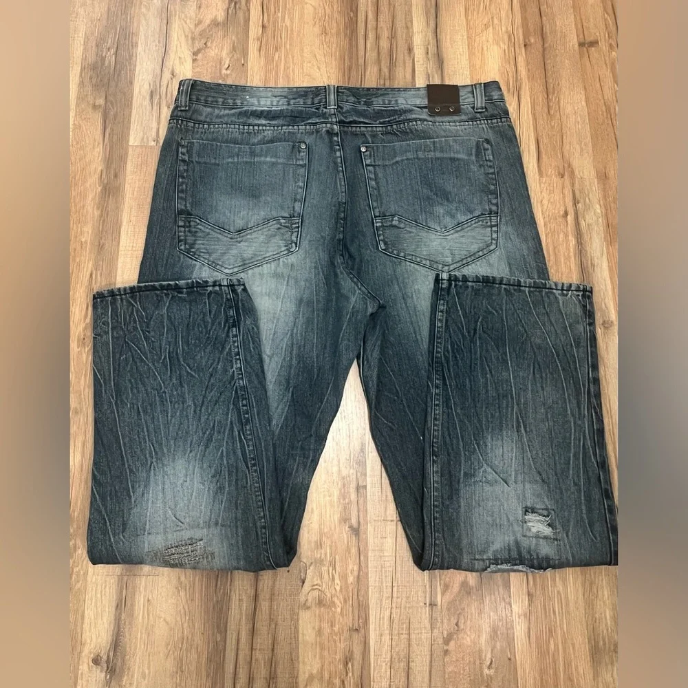 GS 115 Vintage Original‎ Brand Size 42 Mens Jeans Distressed medium Wash A/3